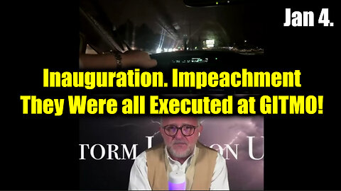 Juan O Savin 1.4.2025 - Inauguration. Impeachment > They Were all Executed at GITMO!