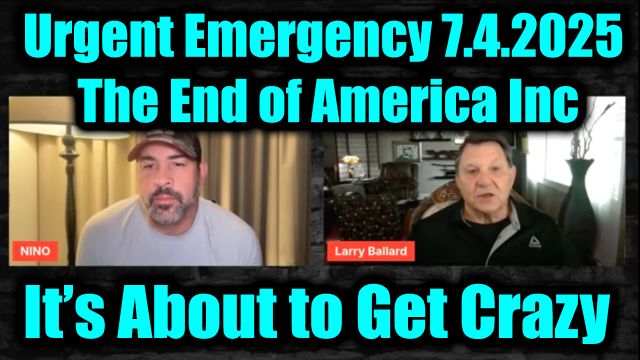 David Nino Rodriguez & Larry Ballard: Happy 4th 7.4.2025 - The End of America Inc