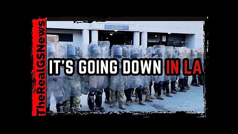 Breaking: Marines Show Up in Multiple Vans - US President Declares Unlawful Assembly in LA