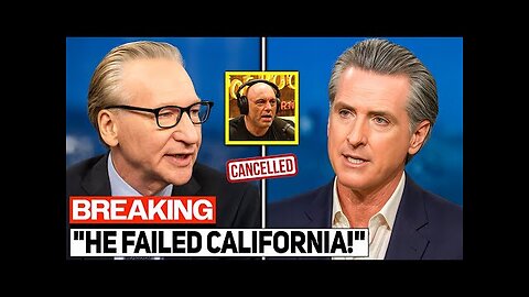 Bill Maher & Joe Rogan Reveal Secrets About Gavin Newsom That Shocked Everyone 2025