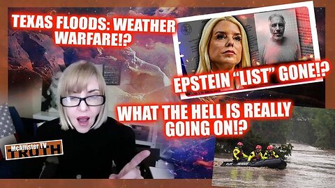 News Update: Weather Warfare in Texas? Epstein List Missing or Hidden? 