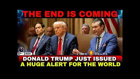 Trump Just Alerted Everyone About the End? Prophetic Word Today