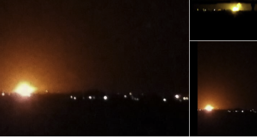 Video: Series Of Large Explosions Rock Damascus International Airport.