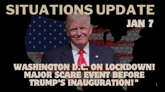 Situation Update ? Washington D.C. On Lockdown! Major Scare Event Before Trump’s Inauguration!