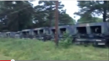 JADE HELM:WTF Are Military Vehicles Doing Stashed In the Texas Woods (Dahboo7VIDEO)