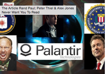 The Article Rand Paul; Peter Thiel & Alex Jones Never Want You To Read