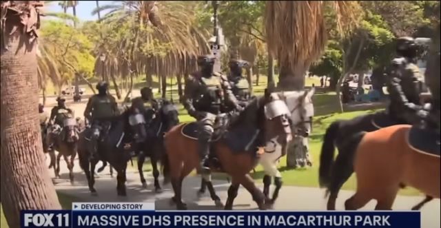 ICE Troops Level 'Migrant Slum'... Streets Empty as Illegals Flee LA (Video)