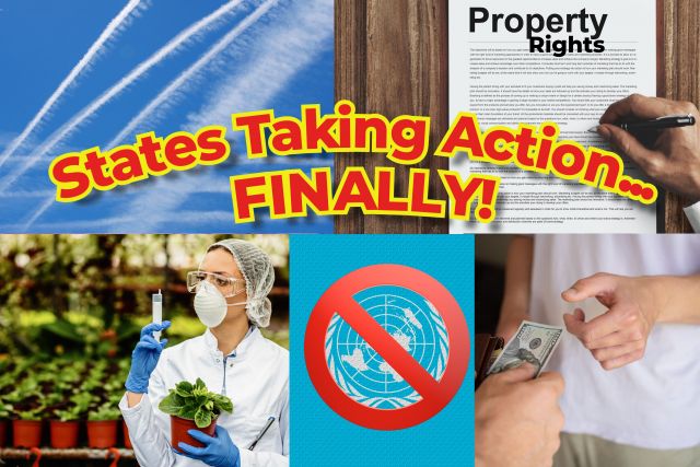 States Taking Action Against: Chemtrails, Vaccinated Foods, Property Rights, and United Nations’ Edicts