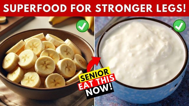 "Seniors: Struggling With Weak Legs? These 3 Forgotten Foods Could Be the Game Changer!"
