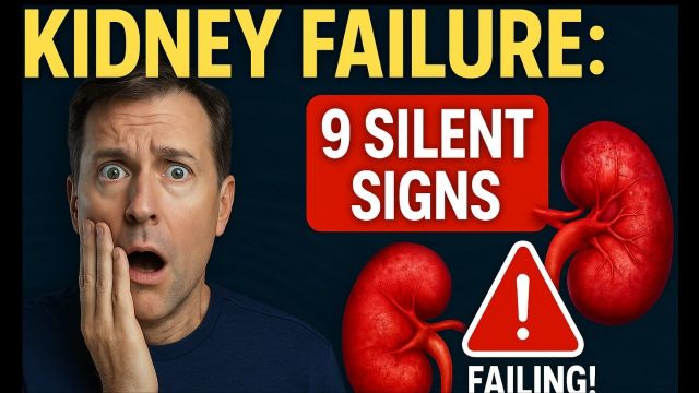 Kidney Failure Warning: 9 Early Signs Most People Miss & 4 Tests That Could Save You