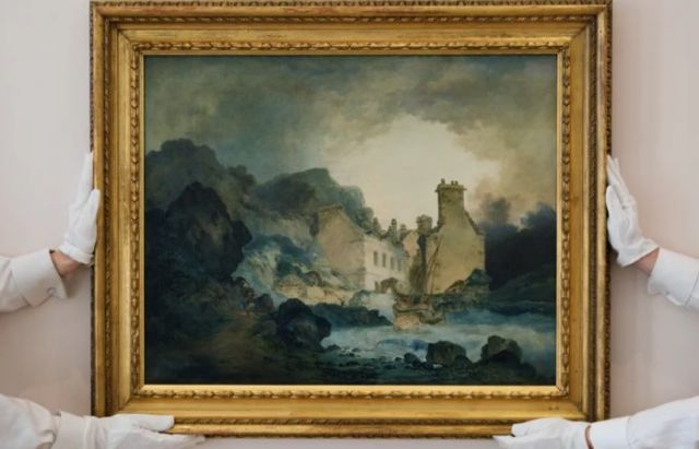 Lost William Turner Painting “The Rising Squall” Re-Discovered After 150 Years