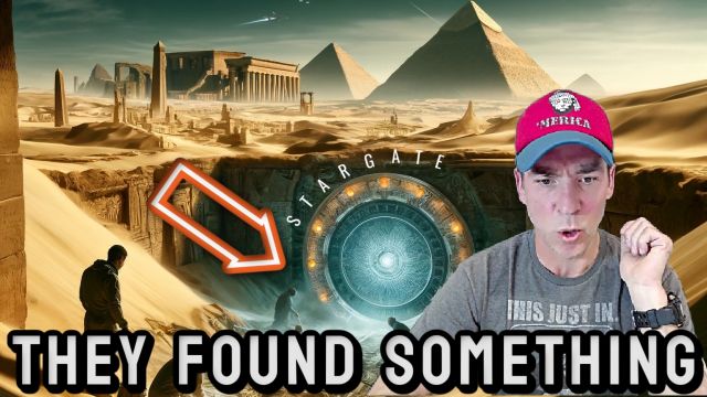 Portal Discovered?! Archeologists Find Anomaly Near Pyramids, Look!