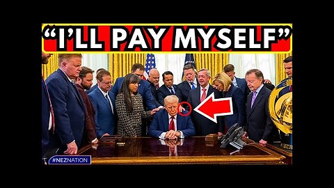 They Don't Want You to See This! President Trump Showed the World his Golden Heart! Prophecy