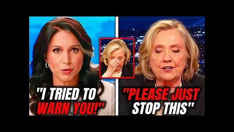 Hillary Clinton Erupts After Tulsi Gabbard Exposes Her Dark Secret