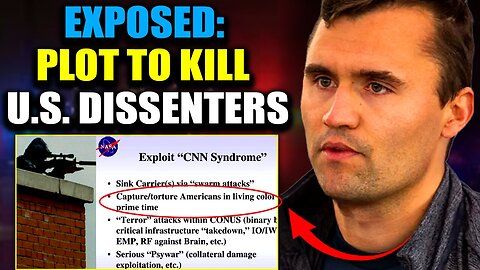 Leaked Gov't Files Expose Mossad Plot To Assassinate Charlie Kirk In