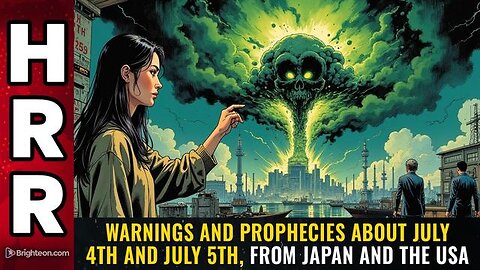 Warning: Prophecy for July 4th and July 5th, for Japan and USA Causes Shock