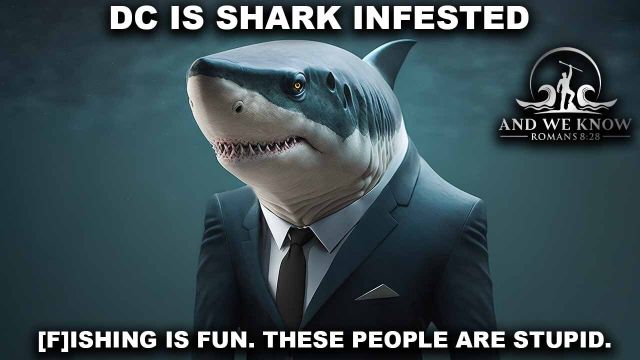And We Know 8.11.2025: D.C. Filled With Sharks, We Caught (Them) All, (F)ishing Is Fun, America Will Be Struck Next