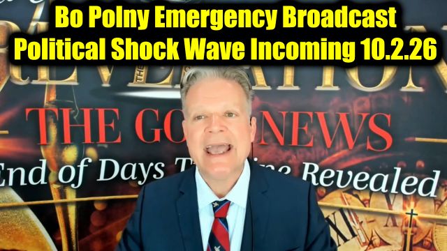 Bo Polny Emergency Broadcast 10.2.26 - Political Shock Wave Incoming!