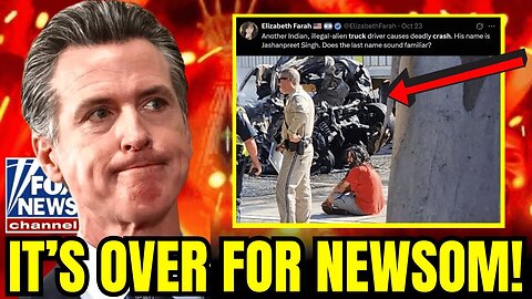 Newsom Panics As Illegal Trucking Cover-Up Exposed! Dot Crash Report