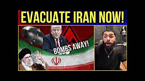 Trump Says Evacuate Iran Now - USA on the Way! It's Going Down