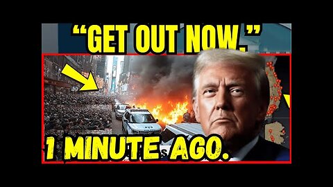 Get Out Now! Trump Snaps As Intel Leaks US Cities Are Prime Targets