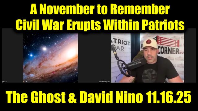 David Nino Rodriguez: Crisis Alert 11.17.25 - Military Preparation for Major Event