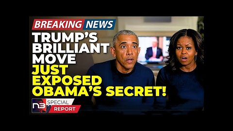 Breaking: Trump Just Got Revenge on Obama with Brilliant 5D Chess Move