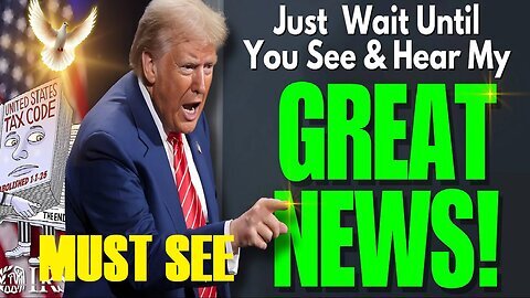 New DavidXRPLion: Trump Does it Again! Here Is His Great News! Must See