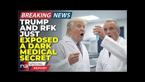SOS Trump and RFK Jr Just Exposed America's Darkest Medical Secret And