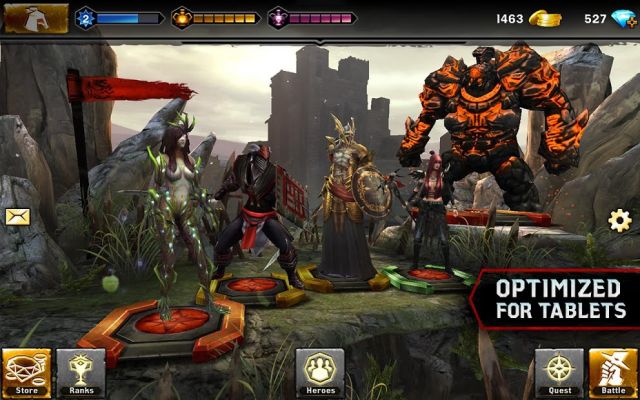 Game Android cho máy tính bảng Heroes of Dragon Age Game Android cho máy tính bảng bạn đã từng trải nghiệm