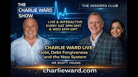 Charlie Ward & Dr. Scott Young: LIVE: Gold, Debt Forgiveness and the New System.. NESARA/GESARA (Video)