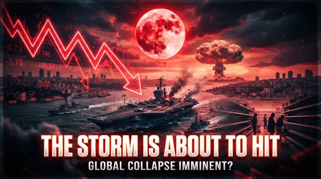 The Storm Is About to Hit — Aircraft Carriers, a Blood Moon & Bible Prophecy