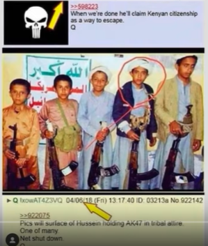 Young Obama Holding AK-47 Machine Gun Photo Surfaces, And He Is Wearing Tribal Attire!