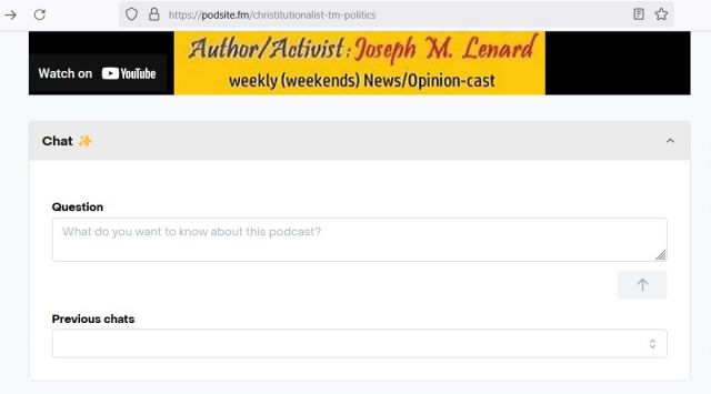 Podcasts: deepCHAT from DeepCast provides chance (via AI innovation) to ask Questions and get Answers to inquiries... | Entertainment | Before It's News