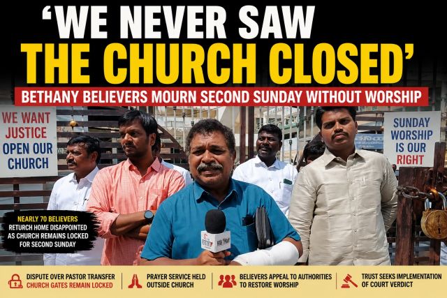 ‘We Never Saw The Church Closed’: Bethany Believers Mourn Second Sunday Without Worship