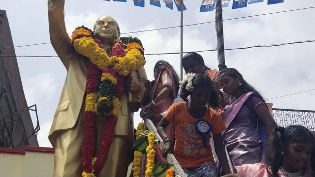 Nagari Youth Lead Constitution Rights Rally On Ambedkar Anniversary