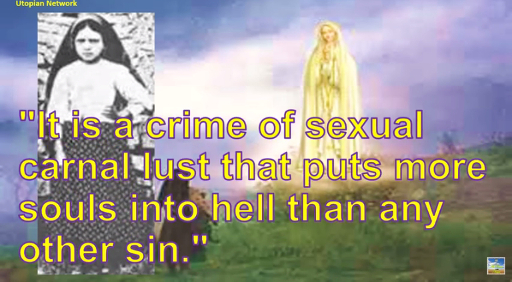 image Jacinta on Sexual Carnal Lust puts more souls into Hell than any other sin.