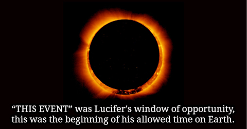 Image the Solar Eclipse is Lucifer's window of opportunity