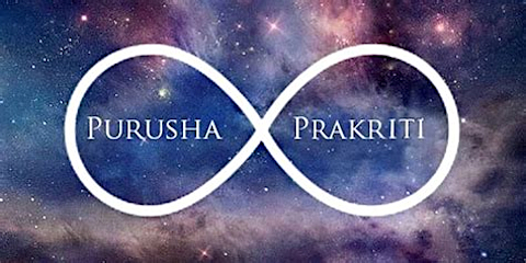 image Purusha Prakriti in the cycle of infinity.
