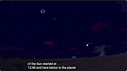 image April 8th Eclipse totality and the position of the Nibiru