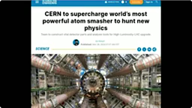image CERN to supercharge world's most powerful atom smasher