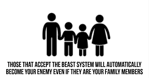 image those that accept the Beast System will be your enemy