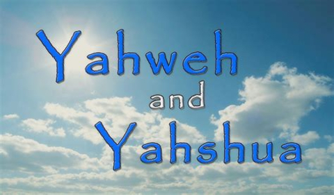 image Yahweh and Yahshua