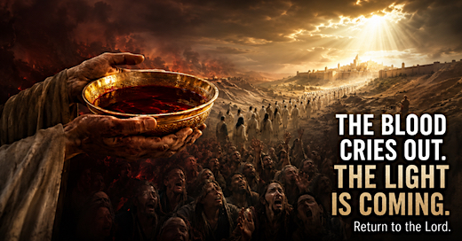 image The Blood Cries Out; the Light is Coming.