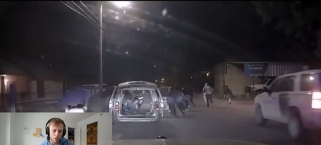 Invasion' Convoy Floods Freeway - Texas 'Marines' Seal Exits, March Illegals  to Mexi