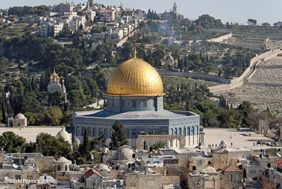 The Temple Mount and the Dome of the Rock