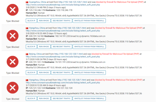 Hackers Hack Coronavirus Outbreak Map . Com for reporting Coronavirus ...
