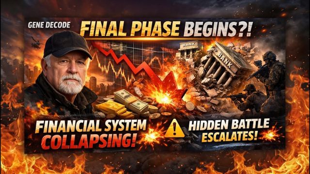 Gene Decode:“Final Phase Begins?!” Financial System Collapsing as Hidden Battle Escalates 