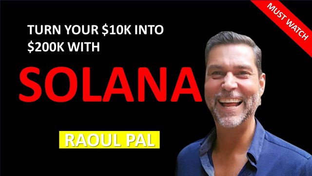 Raoul Pal: You might turn your $10k to $200k with Solana in 2024