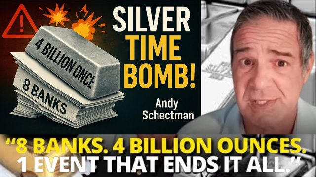“8 Banks Bet Against 4 Billion Ounces of Silver—A Financial Time Bomb Is Ticking | Schectman”